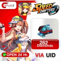 Garena Speed Drifters (SEA) - 282 Diamonds Top up UID By Inblackm Open 24 hr.
