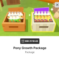 Pony Growth Package（Via UID No Need Login/No need Password）