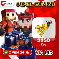 Pixel Gun 3D - 3250 Key 49.99$ Top up UID By Inblack Open 24 hr.