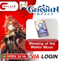 Genshin Impact (GL) - Blessing of the Welkin Moon Top up  Via Login by Inblackm open 24 hr.