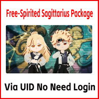 Free-Spirited Sagittarius Package（Via UID No Need Login/No need Password）