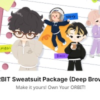 ORBIT Sweatsuit Package (Deep Brown)（Via UID No Need Login/No need Password）