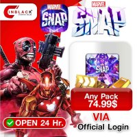 Marvel Snap (GL) - Any Pack 74.99$ Top up Via Official Login by Inblackm open 24 hr.