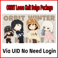ORBIT Loose Knit Beige Package（Via UID No Need Login/No need Password）