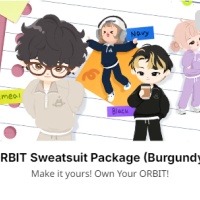 ORBIT Sweatsuit Package (Burgundy)（Via UID No Need Login/No need Password）