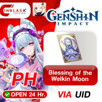 Genshin Impact (PH) - Blessing of the Welkin Moon Top up UID By Inblackm Open 24 hr.