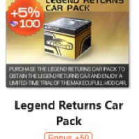 Racing Master SEA Top Up Legend Returns Car Pack, only need User ID