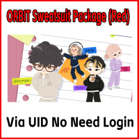 ORBIT Sweatsuit Package (Red)（Via UID No Need Login/No need Password）