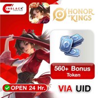 Honor of Kings - 560+Bonus Token UID by Inblackm open 24 hr.