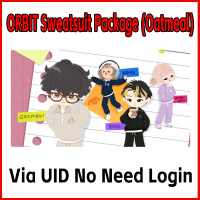 ORBIT Sweatsuit Package (Oatmeal)（Via UID No Need Login/No need Password）