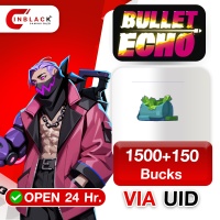 Bullet Echo (GL) - 1500+150 Bucks Top up UID By Inblackm Open 24 hr.