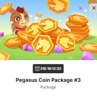 Pegasus Coin Package #3（Via UID No Need Login/No need Password）