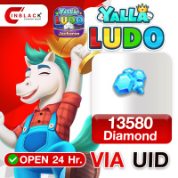 Yalla Ludo (GL) - 13580 Diamond (24.99USD) Top up UID By Inblackm Open 24 hr.