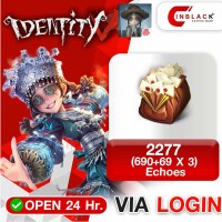 Identity V(GL) - 2277 (690+69 X 3) Echoes 29.99$ Top up via LOGIN by Inblackm open 24 hr.