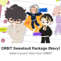 ORBIT Sweatsuit Package (Navy)（Via UID No Need Login/No need Password）