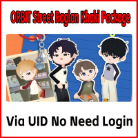 ORBIT Street Raglan Khaki Package（Via UID No Need Login/No need Password）