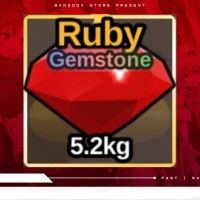RUBY GEMSTONE FISH IT