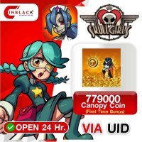 Skullgirls: Fighting RPG - 779000 Canopy Coin (First Time Bonus) Top up UID By Inblackm Open 24 hr.