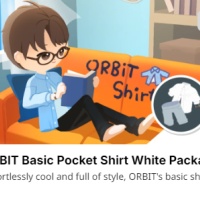 ORBIT Basic Pocket Shirt White Package（Via UID No Need Login/No need Password）