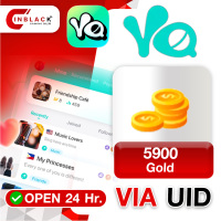 Yalla Live GL - 5900 Gold 49.99$ Top up UID By Inblackm Open 24 hr.