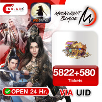 Moonlight Blade M (SEA) - 5822+580 Token Top up UID By Inblackm Open 24 hr.