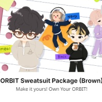 ORBIT Sweatsuit Package (Brown)（Via UID No Need Login/No need Password）