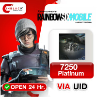 Rainbow Six Mobile (GL) - 7250 Platinum 99.99$ Top up UID By Inblackm Open 24 hr.