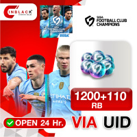 SEGA Football Club Champions - 1200+110 RB Top up UID By Inblackm Open 24 hr.