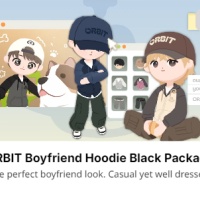 ORBIT Boyfriend Hoodie Black Package（Via UID No Need Login/No need Password）