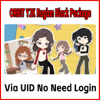 ORBIT Y2K Raglan Black Package（Via UID No Need Login/No need Password）