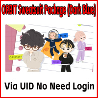 ORBIT Sweatsuit Package (Dark Blue)（Via UID No Need Login/No need Password）