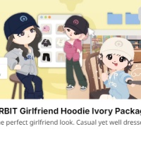 ORBIT Girlfriend Hoodie Ivory Package（Via UID No Need Login/No need Password）
