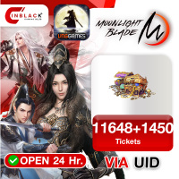 Moonlight Blade M (SEA) -  11648+1450 Token Top up UID By Inblackm Open 24 hr.