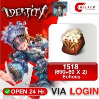 Identity V(GL) - 1518 (690+69 X 2) Echoes 19.99$ Top up via LOGIN by Inblackm open 24 hr.