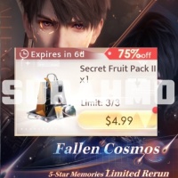 Love and Deepspace - Secret Fruit Pack II (LOGIN METHOD) **Need Account & Password to login**