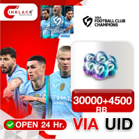SEGA Football Club Champions - 30000+4500 RB Top up UID By Inblackm Open 24 hr.
