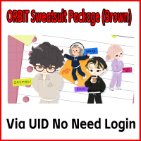 ORBIT Sweatsuit Package (Brown)（Via UID No Need Login/No need Password）