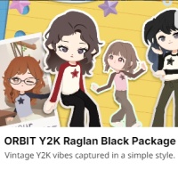 ORBIT Y2K Raglan Black Package（Via UID No Need Login/No need Password）