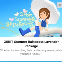 ORBIT Summer Rainboots Lavender Package（Via UID No Need Login/No need Password）