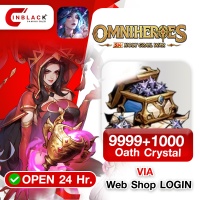 Omniheroes (GL) - 9999+1000 Oath Crystal 99.99$ Top up Web Shop LOGIN By Inblackm Open 24 hr.
