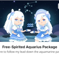 Free-Spirited Aquarius Package（Via UID No Need Login/No need Password）