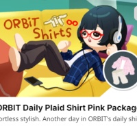 ORBIT Daily Plaid Shirt Pink Package（Via UID No Need Login/No need Password）