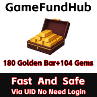 Play Together - 180 Gold Bar+104 Gems（Via UID No Need Login/No need Password）Fast And Safe