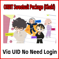 ORBIT Sweatsuit Package (Khaki)（Via UID No Need Login/No need Password）