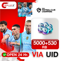 SEGA Football Club Champions - 5000+530 RB Top up UID By Inblackm Open 24 hr.