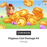 Pegasus Coin Package #4（Via UID No Need Login/No need Password）