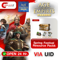 Age of Empires Mobile (GL) - Spring Festival Resource Packk 0.99$ Top up UID By Inblack Open 24 hr.