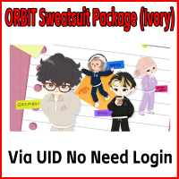ORBIT Sweatsuit Package (Ivory)（Via UID No Need Login/No need Password）