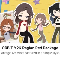 ORBIT Y2K Raglan Red Package（Via UID No Need Login/No need Password）