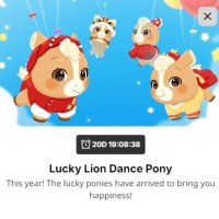 Lucky Lion Dance Pony（Via UID No Need Login/No need Password）